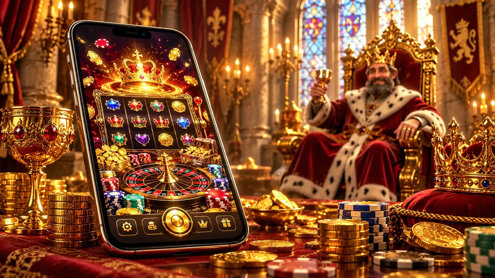 Aplikacja mobilna Crazy Tower Casino — graj na smartfonie i tablecie (Android, iOS)